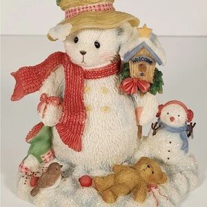 In the meadow we can build a snowman cherished teddy 2000